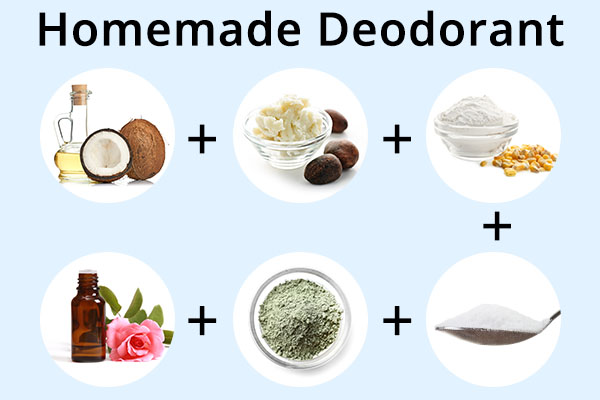 homemade natural deodorant recipe