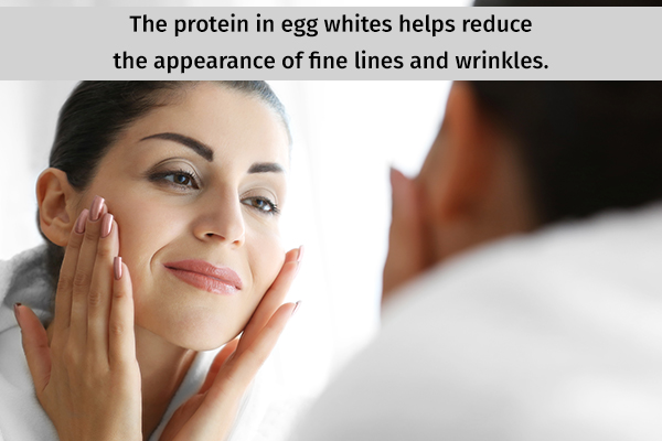 egg whites can help reverse effects of aging