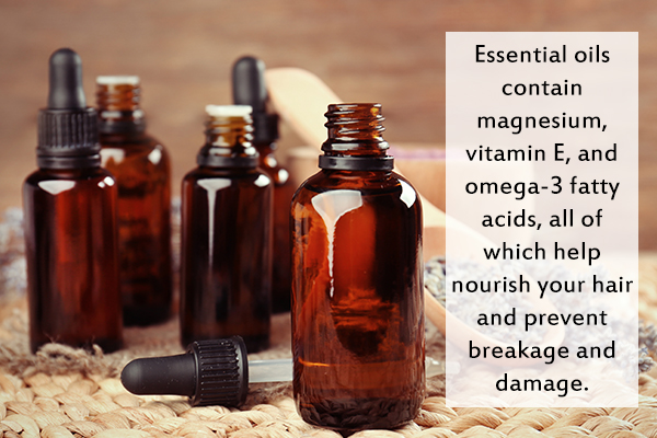essential oils can help prevent hair breakage