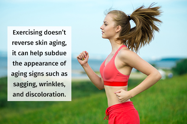 exercising regularly can help delay aging signs