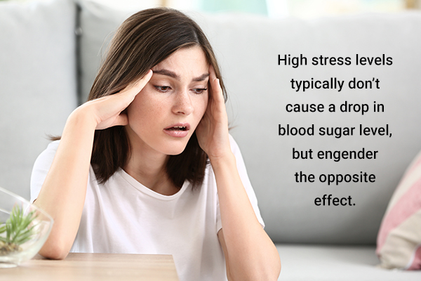 relation between stress and hypoglycemia