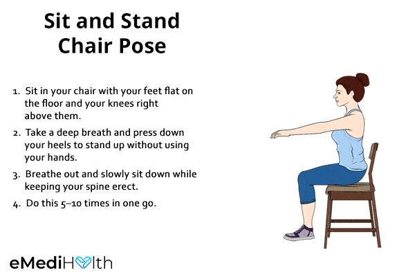 sit and stand chair pose