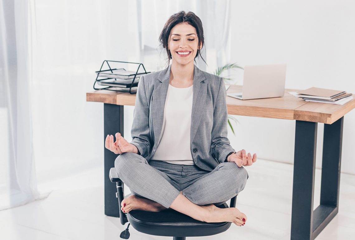 10 Best Yoga Poses You Can Do at Your Desk - eMediHealth
