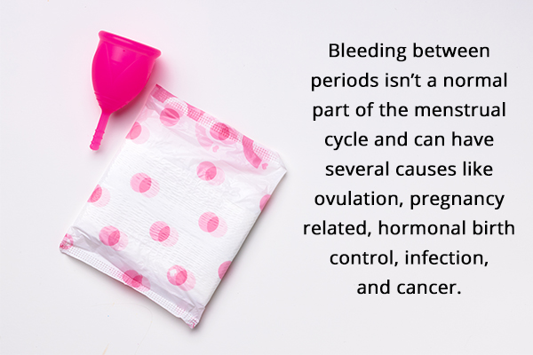 bleeding between period cycles isn't normal