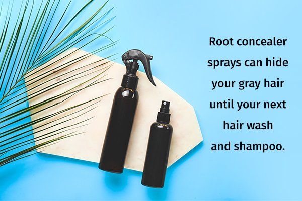 root concealer sprays can hide your gray hair