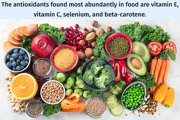 Vegetables And Fruits High In Antioxidants Encycloall