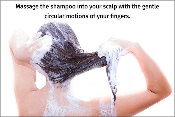 proper way of shampooing your hair