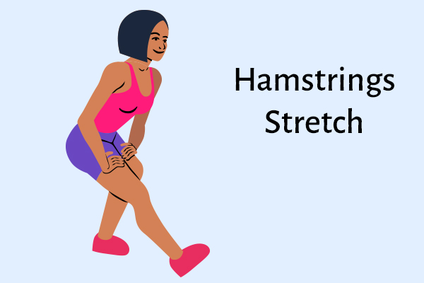 hamstrings stretch for strong, healthy knees