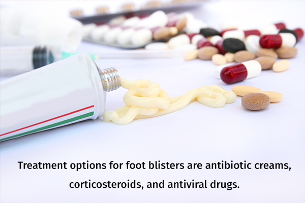 treatment options for foot blisters