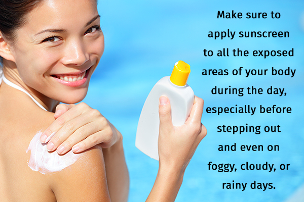 protect your skin from excessive sunlight