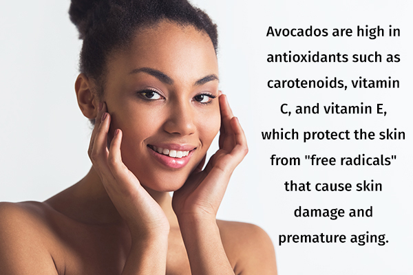 avocados help nourish skin health