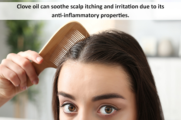 clove oil usage can help support and enrich scalp health
