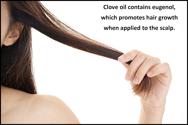 clove oil usage can help boost hair growth