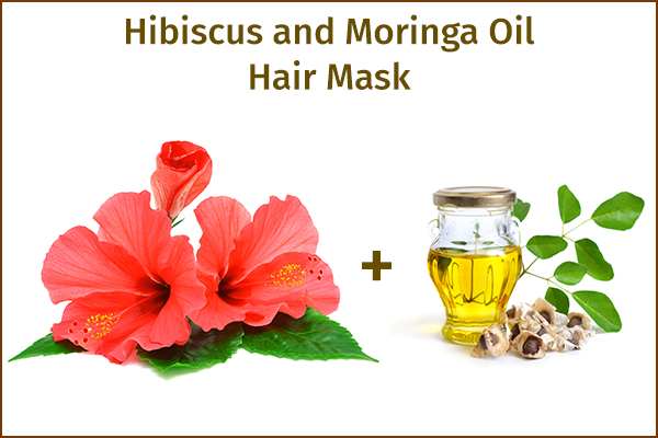 using hibiscus and moringa oil can help repair hair damage
