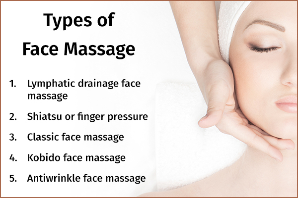 types of face massage to choose from