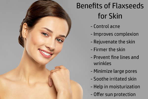 flaxseeds benefits for skincare
