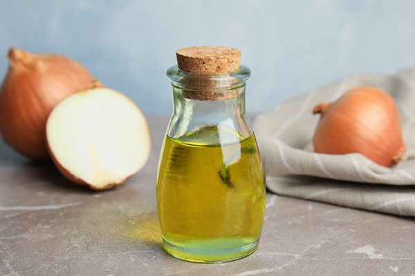 onion oil/juice hair care benefits