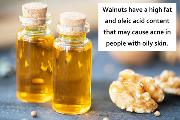 possible side effects of walnut oil usage