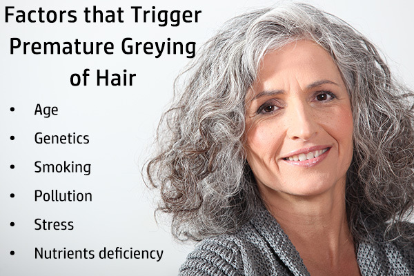 factors responsible for graying of hair