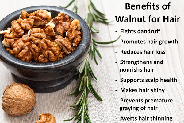 walnut hair care benefits