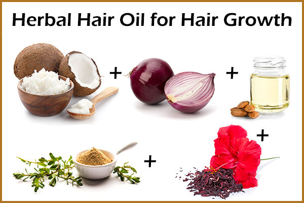 herbal hair oil for inducing hair growth