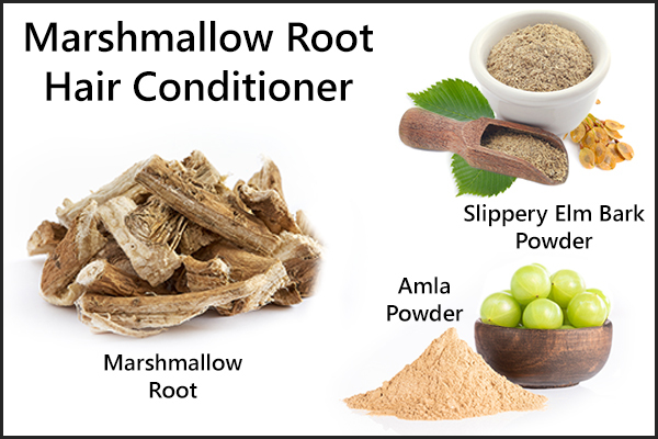 marshmallow root hair conditioner