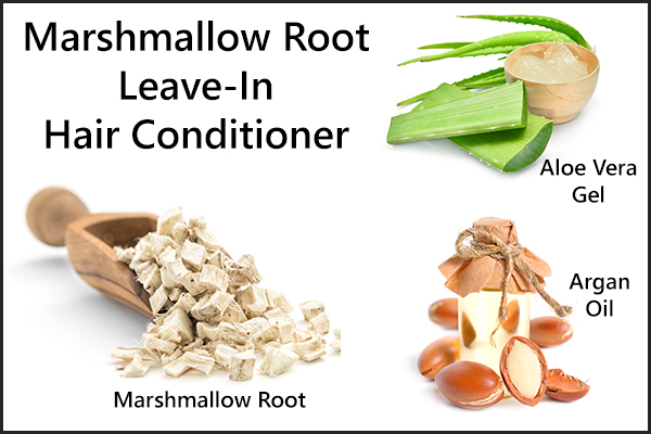marshmallow root leave-in hair conditioner