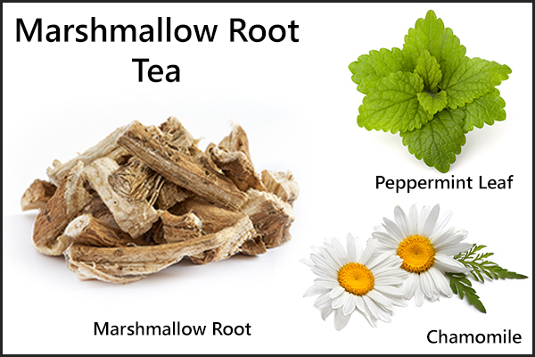make and consume marshmallow root tea