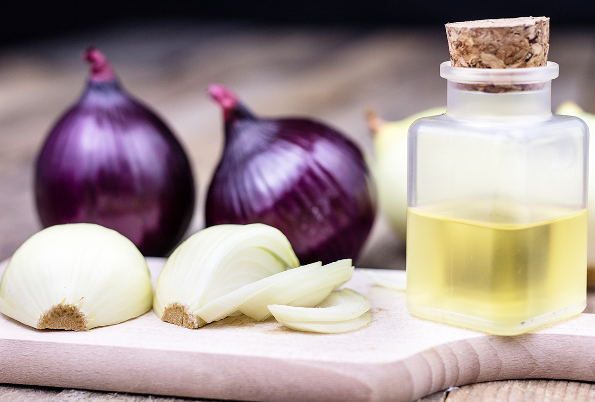 use onion and coconut oil for hair growth