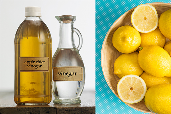 can using vinegar or lemon be beneficial for your hair?