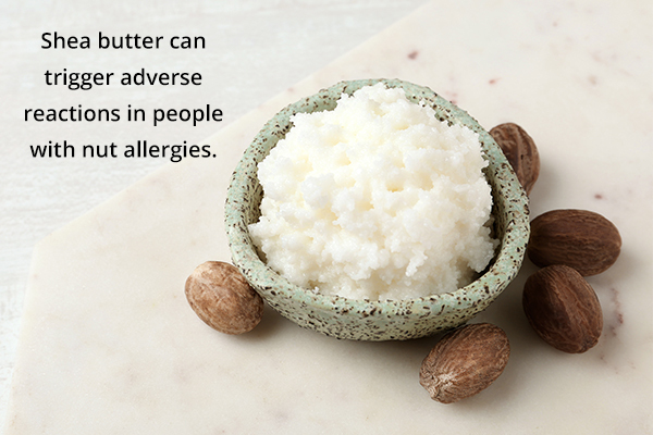possible side effects of using shea butter products