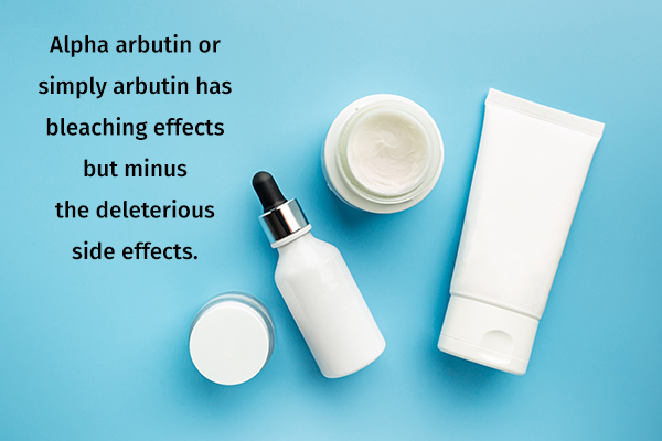 alpha arbutin: mechanism and effectiveness in skin care