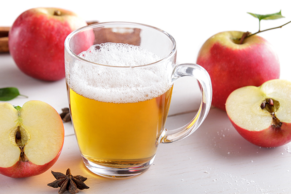 apple cider vinegar can help reduce high acidity levels