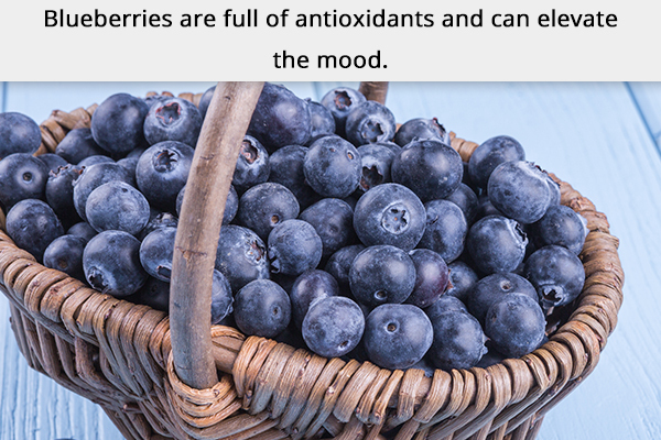 blueberries can help elevate your mood