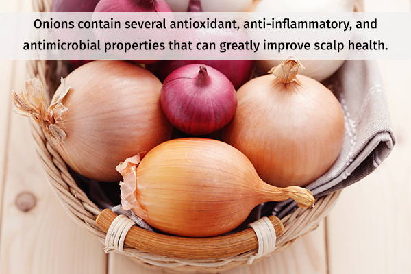 significance of onions in promoting hair growth