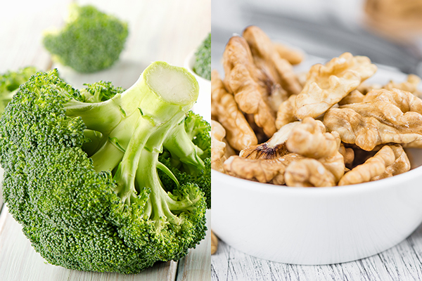 broccoli and walnut consumption can help prevent alzheimer's disease