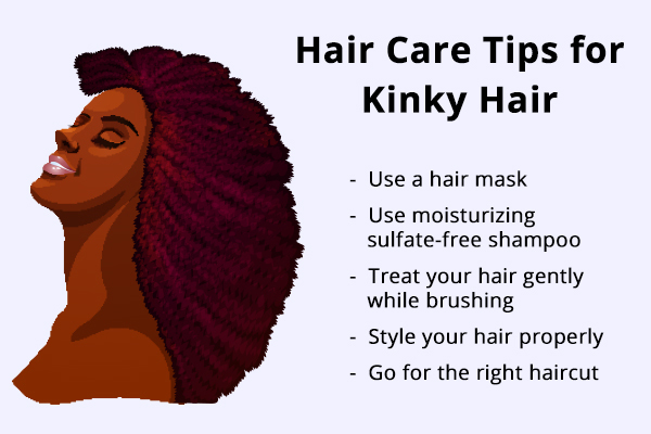 hair care tips for people with kinky hair