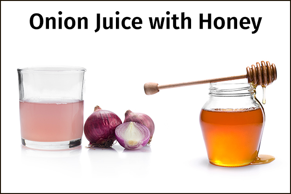 onion juice with honey remedy to boost hair growth