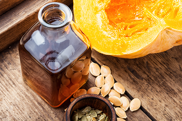 pumpkin seed oil can have a positive impact on hair growth in men