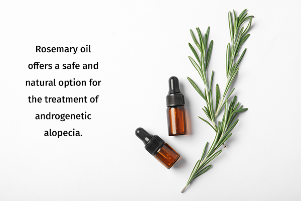 try using rosemary oil on hair to boost hair growth in men