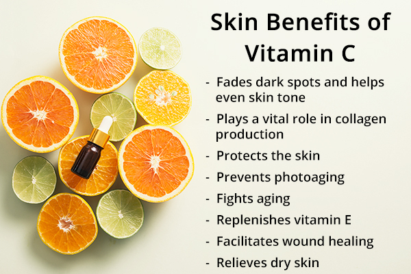 skin care benefits offered by vitamin C