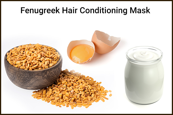how to prepare and use fenugreek hair conditioning mask