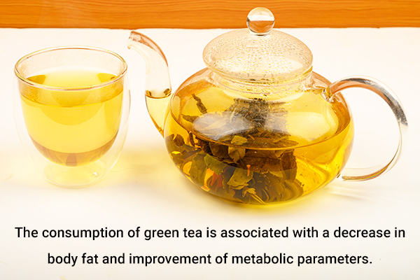 regular consumption of green tea can help reduce overall body fat