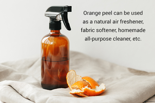 what can be the household uses of orange peels?
