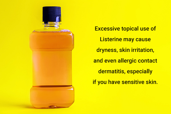 side effects of listerine usage