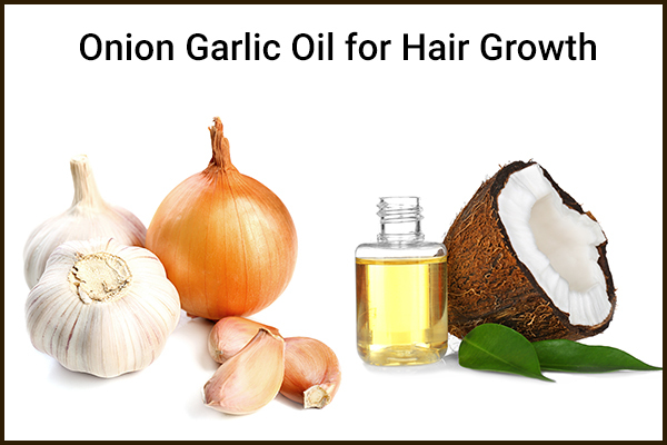 prepare and use onion garlic oil for hair growth