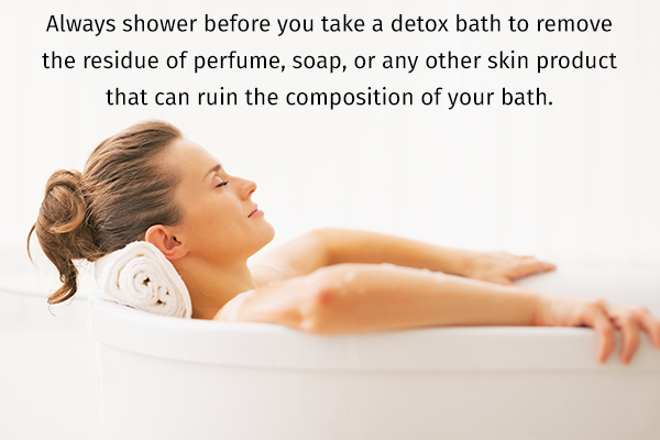tips to make sure you get maximum benefits from detox bath