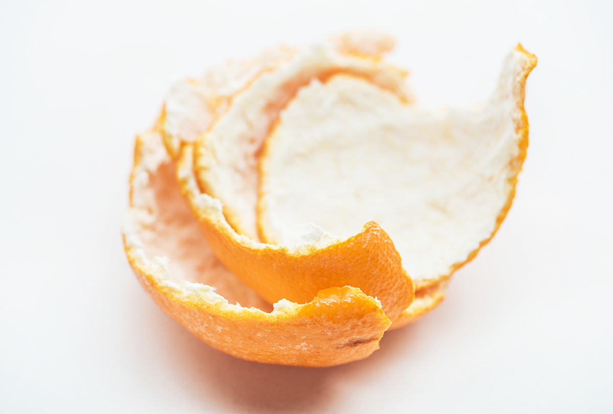 why you should not throw away orange peels