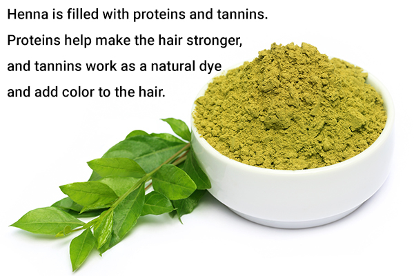 henna is a herb beneficial for hair care