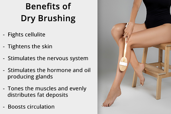 benefits of dry brushing your skin